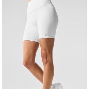 ALO Yoga Women's White Shorts